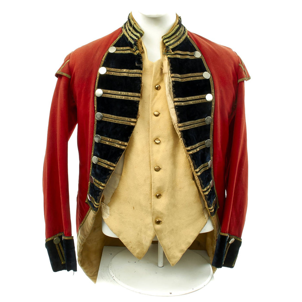 Original U.S. 1890 Connecticut First Company Governor's Foot Guard Tunic and Waist Coat Original Items