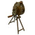 Original Imperial Japanese WWII Hand Cranked 1944 dated Air Raid Siren with Folding Legs - Fully Functional Original Items