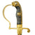 Original German WWII Model 1695 Army Officer's Leopard Head Sword by Carl Eickhorn with Partial Hanger Original Items