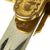 Original German WWII Model 1695 Army Officer's Leopard Head Sword by Carl Eickhorn with Partial Hanger Original Items