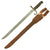 Original Japanese Early WWII Arisaka Type 30 Bayonet by Kokura with Rubberized Scabbard and Frog Original Items