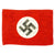 Original German WWII National Flag Signed by Company F, 353rd Infantry Regiment, 89th Division Original Items
