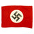 Original German WWII National Flag Signed by Company F, 353rd Infantry Regiment, 89th Division Original Items