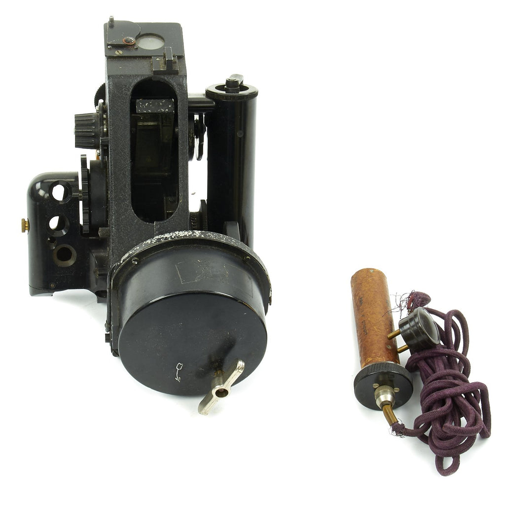 Original British WWII RAF Bomber Bubble Sextant Mark IXA in Bakelite Wall-mounted Case - dated 1943 Original Items