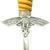 Original WWII German Early 2nd Model Luftwaffe Dagger by Carl Julius Krebs with Nickel-Plated Blade Original Items