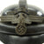 Original German WWII 2nd Pattern NSKK Crash Helmet by EREL issued to MotorSportSchule Rheindahlen Original Items