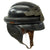 Original German WWII 2nd Pattern NSKK Crash Helmet by EREL issued to MotorSportSchule Rheindahlen Original Items
