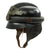 Original German WWII 2nd Pattern NSKK Crash Helmet by EREL issued to MotorSportSchule Rheindahlen Original Items