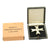 Original German WWII Cased War Merit Cross KvK 1st Class in Silver with Box by Karl Gschiermeister Original Items