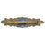 Original German WWII Close Combat Clasp in Bronze with Blued Back by A.G.M.U.K. GABLONZ Original Items