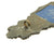 Original German WWII Close Combat Clasp in Bronze with Blued Back by A.G.M.U.K. GABLONZ Original Items
