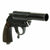 Original German WWII LP 34 Heer Signal Flare Pistol by Berghaus with Holster and Cleaning rod - Dated 1938 Original Items