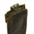 Original German WWII Luftwaffe Leather Belt with Steel Painted Buckle - both dated 1942 Original Items