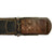 Original German WWII Luftwaffe Leather Belt with Steel Painted Buckle - both dated 1942 Original Items