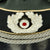 Original German WWII Army Heer Officer Visor Crush Cap by Schellenberg with Photo of USGI Wearing Hat Original Items