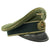 Original German WWII Army Heer Officer Simulated Crusher Visor Cap Original Items