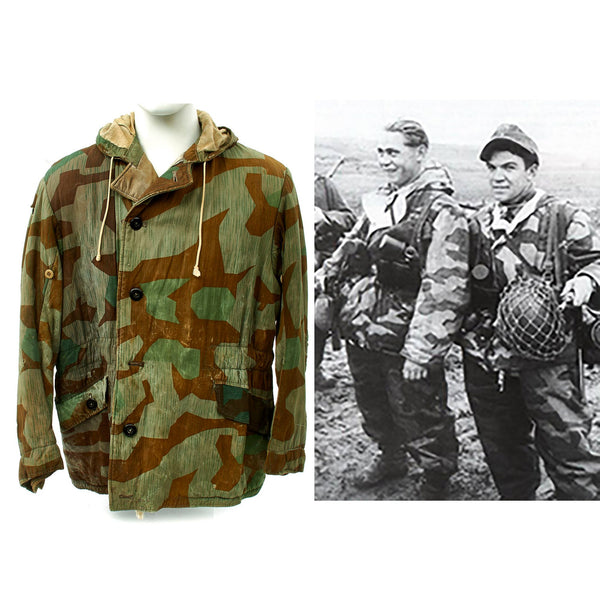 Original German WWII Splinter Camouflage Pattern Winter Parka ...