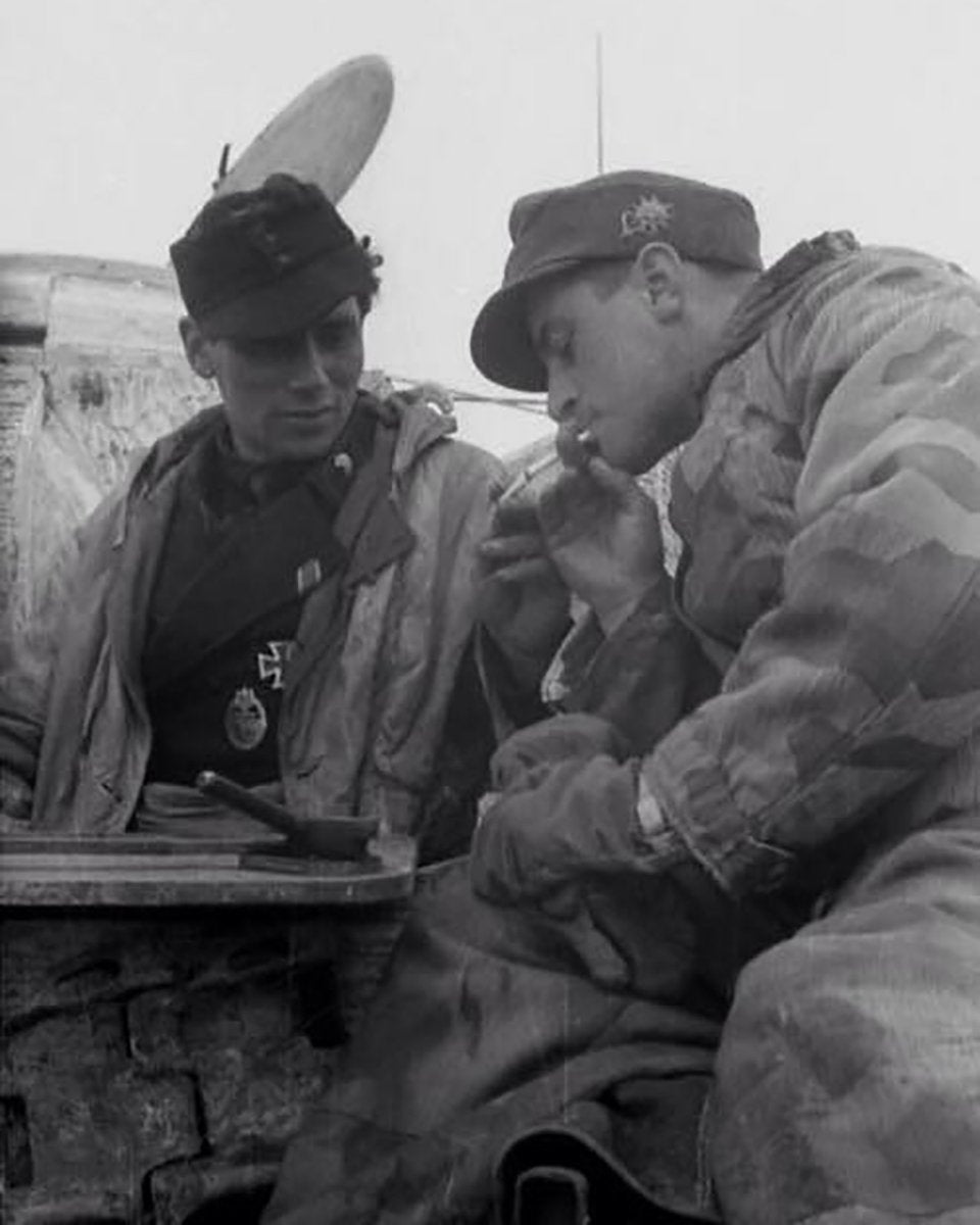 Original German WWII Splinter Camouflage Pattern Winter Parka ...