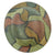 Original U.S. WWI M1917 Doughboy Helmet with Original Camouflage Textured Paint - size 6 7/8 Liner Original Items