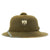 Original German WWII Second Model DAK Afrikakorps Sun Helmet with Brass Badges - Dated 1941 Original Items