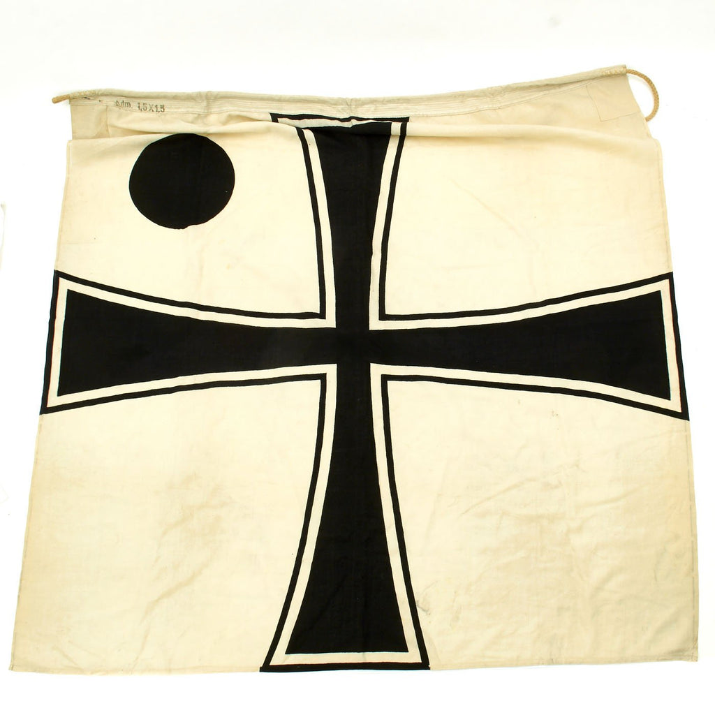 Original German WWII Kriegsmarine Vice Admiral Flag - 1.5M x 1.5M Original Items