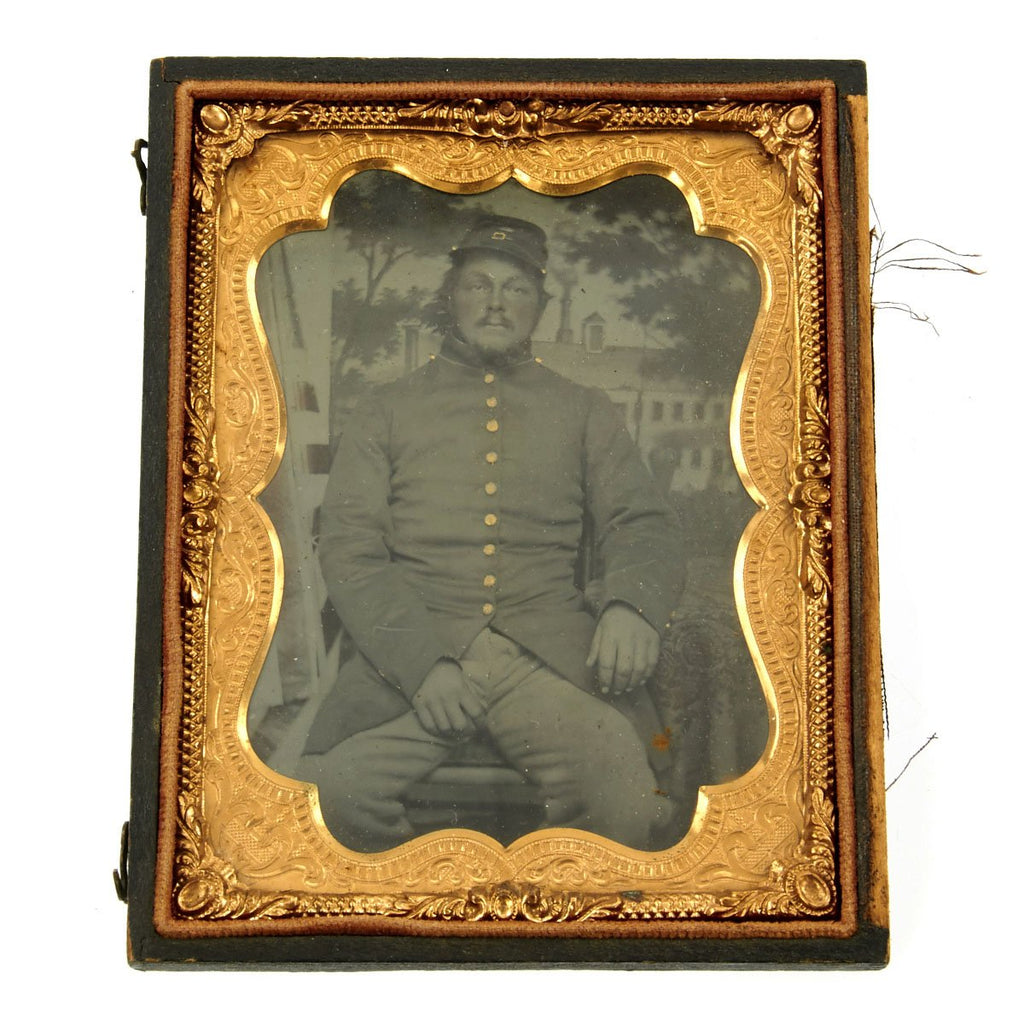 Original U.S. Civil War Federal Soldier Sixth Plate Tintype Photograph Original Items