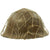 Original Japanese WWII Type 92 Army Combat Helmet with Liner, Chinstrap, and Netting - Tetsubo Original Items