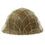 Original Japanese WWII Type 92 Army Combat Helmet with Liner, Chinstrap, and Netting - Tetsubo Original Items