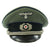 Original German WWII Named Medical Officer Visor Cap Original Items