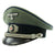 Original German WWII Named Medical Officer Visor Cap Original Items