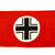 Original German WWII Balkan Cross Tank Identification Flag - 78" x 38" Original Items