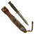 Original U.S. WWII 88th Infantry Division Blue Devils Named M3 Blade Marked Fighting Knife by Utica with M6 Leather Scabbard Original Items