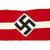 Original German WWII Field Used Hitler Youth Member Armband with Embroidered Insignia - Hitlerjugend Original Items
