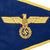 Original German WWII Navy Kriegsmarine Officer Vehicle Staff Car Fender Pennant Flag - 12.5" x 8" Original Items