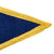 Original German WWII Navy Kriegsmarine Officer Vehicle Staff Car Fender Pennant Flag - 12.5" x 8" Original Items