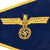 Original German WWII Navy Kriegsmarine Officer Vehicle Staff Car Fender Pennant Flag - 12.5" x 8" Original Items