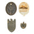 Original German WWI & WWII Medal, Insignia & Currency Grouping - 34 Items Original Items