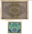 Original German & European WWII Bring Back Collection: Stick Pins, Tinnies, Insignia & Currency Original Items