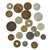 Original German WWII Bring Back Collection: Stick Pins, Tinnies, Insignia & Currency Original Items