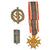 Original German WWI & WWII Medal, Insignia & Currency Grouping - 25 Items Original Items