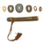 Original WWII Japanese Navy Officer P1937 Kai-Gunto Katana Sword with Tassel and Capture Tag - Matched Original Items