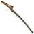 Original WWII Japanese Navy Officer P1937 Kai-Gunto Katana Sword with Tassel and Capture Tag - Matched Original Items