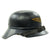 Original German WWII M38 Luftschutz Gladiator Air Defense Helmet - dated 1940 Original Items