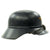 Original German WWII M38 Luftschutz Gladiator Air Defense Helmet - dated 1940 Original Items