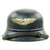 Original German WWII M38 Luftschutz Gladiator Civil Air Defense Helmet - dated 1938 Original Items