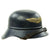 Original German WWII M38 Luftschutz Gladiator Civil Air Defense Helmet - dated 1938 Original Items