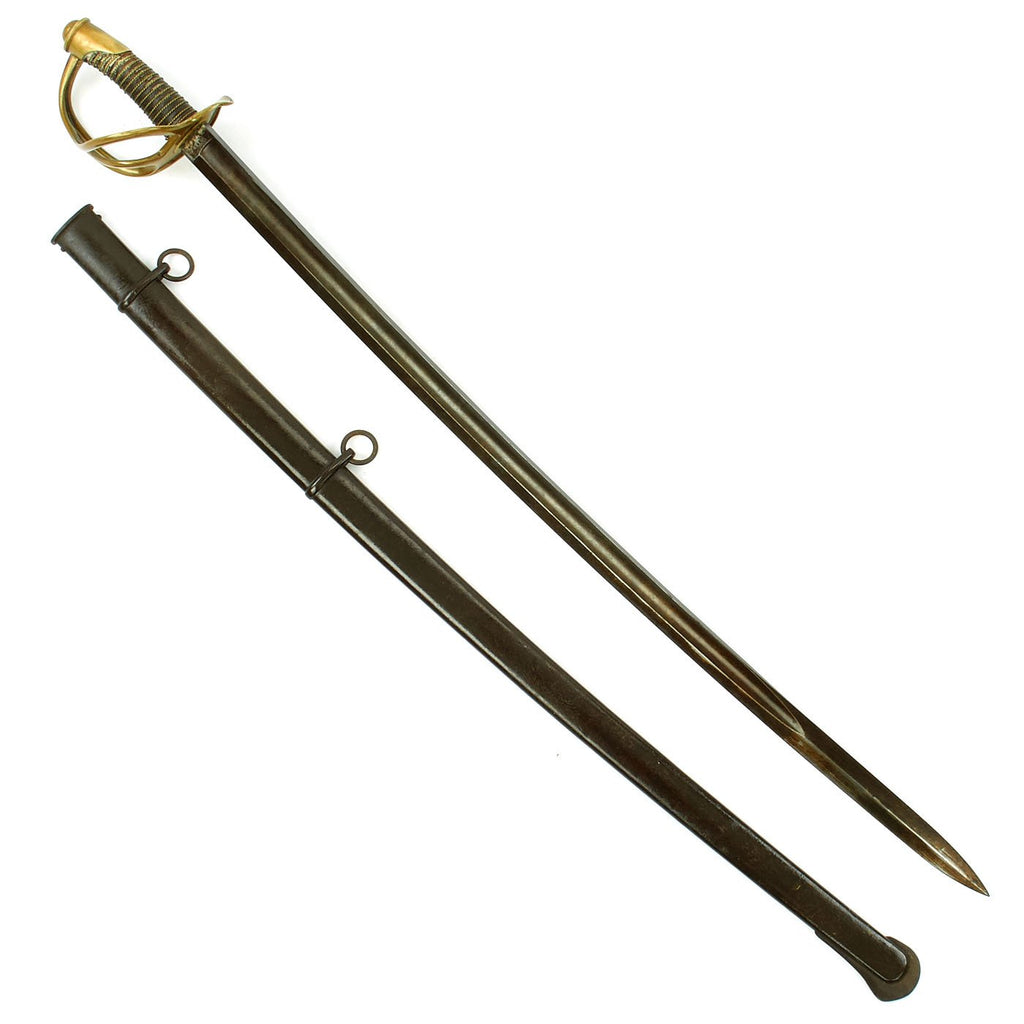 Original U.S Civil War M-1840 "Wrist Breaker" Heavy Cavalry Saber by Schnitzler & Kirschbaum Solingen Original Items