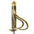 Original U.S. Civil War Model 1860 Light Cavalry Saber with Plated Scabbard by Emerson & Silver - Dated 1864 Original Items