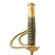 Original U.S. Civil War Model 1860 Light Cavalry Saber with Plated Scabbard by Emerson & Silver - Dated 1864 Original Items