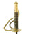 Original U.S Civil War Model 1860 Light Cavalry Saber with Steel Scabbard - dated 1864 Original Items